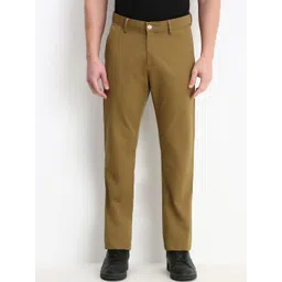 Allen Solly Men Cotton Mid-Rise Slim Fit Formal Trouser-picture-14