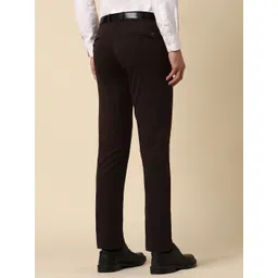 Allen Solly Men Cotton Mid-Rise Slim Fit Formal Trouser image 4