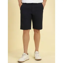 Allen Solly Men Cotton Slim Fit Mid-Rise Shorts-picture-25