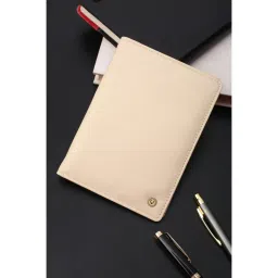 Allen Solly Men Cream Solid Leather Wallet-picture-15