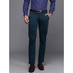 Allen Solly Men Custom Slim Fit Formal Trousers-image-23