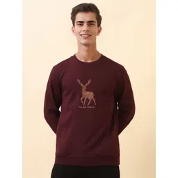 Allen Solly Men Embroidered Sweatshirt image 1