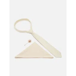 Allen Solly Men Embroidered Tie And Pocket Square And Lapel Pin-picture-20