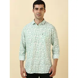 Allen Solly Men Floral Printed Spread Collar Casual Shirt-picture-24