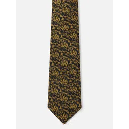 Allen Solly Men Floral Woven Design Skinny Tie-picture-24