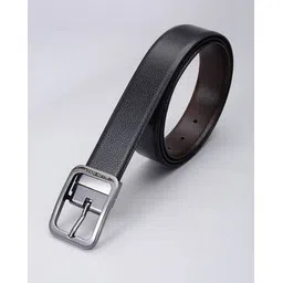allen solly Men Genuine Leather Textured Reversible Belt-picture-11