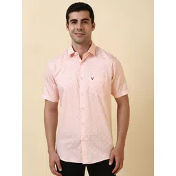 Allen Solly Men Geometric Printed Spread Collar Cotton Casual Shirt-picture-20