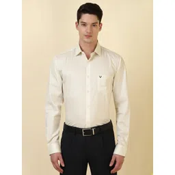 Allen Solly Men Geometric Printed Spread Collar Pure Cotton Formal Shirt-picture-28