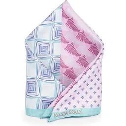 allen solly Men Multi-Coloured Party Pocket Square-picture-30