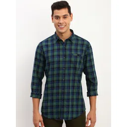 Allen Solly Men Opaque Checked Casual Shirt-picture-41