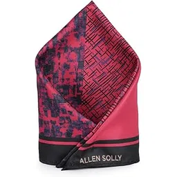 allen solly Men Pink Party Pocket Square-picture-10
