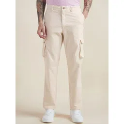 Allen Solly Men Regular Fit Mid-Rise Cargos Trouser-picture-42