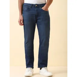 Allen Solly Men Regular Fit Mid-Rise Light Fade Cotton Non Stretchable Jeans-picture-34