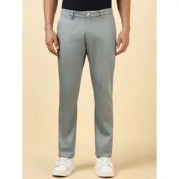 Allen Solly Men Regular Fit Mid-Rise Trousers-picture-33