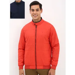 Allen Solly Men Reversible Padded Pure Cotton Jacket-picture-39