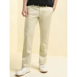 Allen Solly Men Slim Fit Cotton Trousers-picture-12