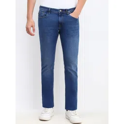 Allen Solly Men Slim Fit Light Fade Mid-Rise Jeans-picture-14