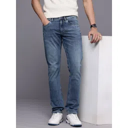 Allen Solly Men Slim Fit Light Fade Stretchable Jeans-picture-34