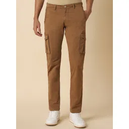 Allen Solly Men Slim Fit Mid Rise Cotton Cargos-picture-23
