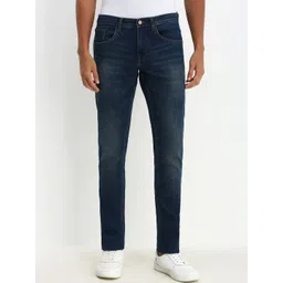 Allen Solly Men Slim Fit Mid-Rise Cotton Heavy Fade Jeans-picture-29