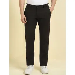 Allen Solly Men Slim Fit Mid-Rise Cotton Trousers-picture-36