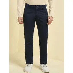 Allen Solly Men Slim Fit Mid-Rise Cotton Trousers-picture-21