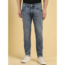 Allen Solly Men Slim Fit Mid-Rise Light Fade Jeans-picture-45