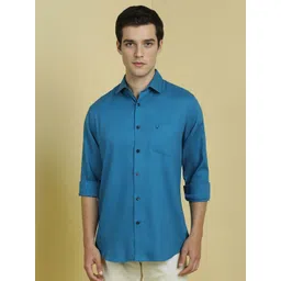 Allen Solly Men Slim Fit Opaque Casual Shirt-picture-12