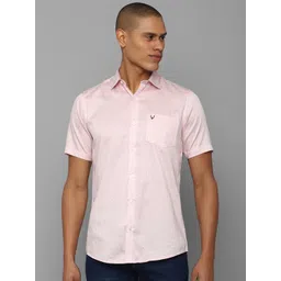 Allen Solly Men Slim Fit Printed Formal Pure Cotton Shirt-image-22