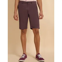 Allen Solly Men Slim Fit Pure Cotton Shorts-picture-35