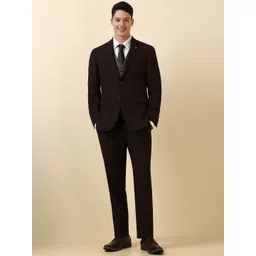 Allen Solly Men Slim-Fit Single-Breasted Three-Piece Suit-picture-18