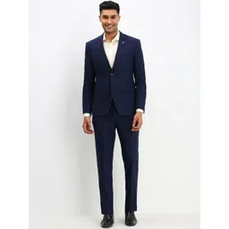 Allen Solly Men Slim-Fit Single-Breasted Two-Piece Formal Suit-picture-21