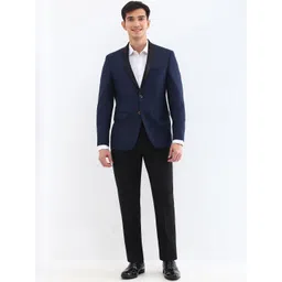Allen Solly Men Slim-Fit Single-Breasted Two-Piece Formal Suit-picture-19
