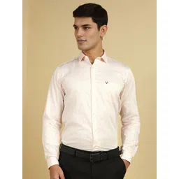 Allen Solly Men Slim Fit Spread Collar Geometric Printed Cotton Formal Shirt-picture-20