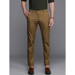 Allen Solly Men Smart Slim Fit Trousers-picture-38