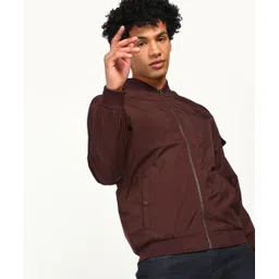 allen solly Men Solid Bomber Jacket-picture-23