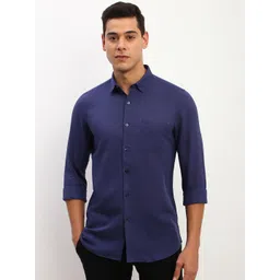 Allen Solly Men Solid Slim Fit Casual Shirt-picture-40