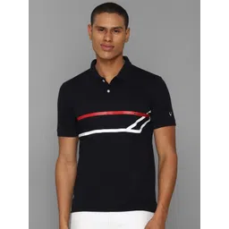 Allen Solly Men Striped Polo Collar T-shirt-picture-28