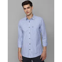 Allen Solly Men Striped Slim Fit Comfort Cotton Casual Shirt-image-24