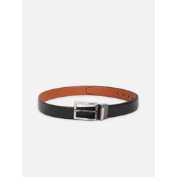 Allen Solly Men Textured Genuine Leather Formal Belt-picture-12