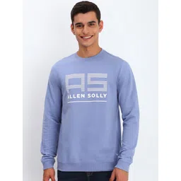 Allen Solly Men Typography Printed Round Neck Cotton Pullover Sweatshirt-picture-20