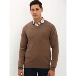 Allen Solly Men Woollen Pullover Sweaters-picture-21