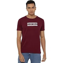 allen solly Men's 100% Cotton Regular Fit T-Shirt-picture-25