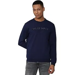 allen solly Men's Cotton Crew Neck Sweatshirt-picture-27