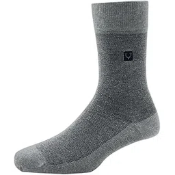 allen solly Men'S Cotton Full Length Socks (1 Pair) - Light Grey Melange-picture-17