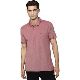 allen solly Men's Cotton Regular Fit Polo T-Shirt-picture-33