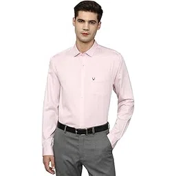 allen solly Men's Cotton Regular Fit Shirt (Assfqspff95028_Pink 40)-picture-13
