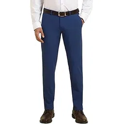 allen solly Men's Slim Work Utility Pants-picture-56