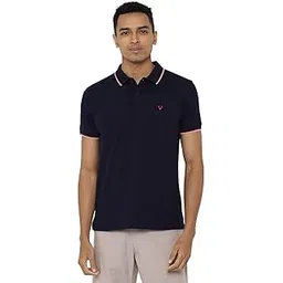 allen solly Men's Solid Regular Fit Polo-picture-26