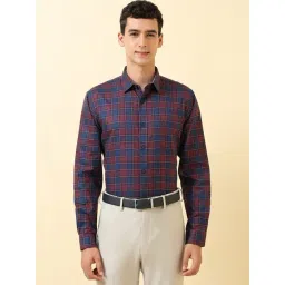 Allen Solly Multicolor Cotton Regular Fit Checks Shirt-picture-33
